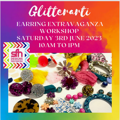 Glitterarti Earring Extravaganza Workshop
