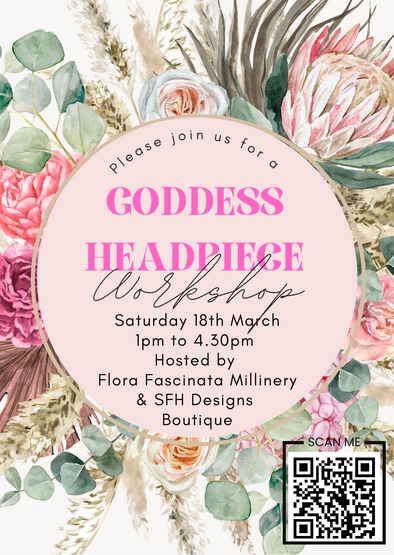 Goddess Crown Headpiece Workshop - 18th March 2023