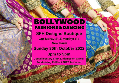 Join us for Bollywood Fashions and Dancing