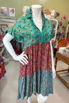 Christina Dress in Batik Fabric - SFH Designs