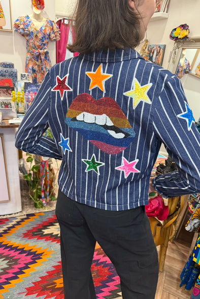 Move it Like Jagger Embellished Jacket