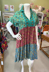 Christina Dress in Batik Fabric - SFH Designs
