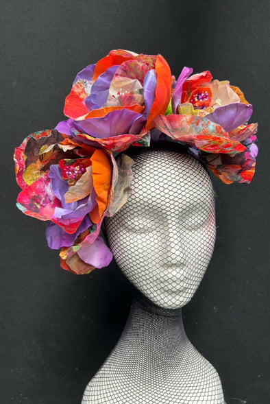 Summer Glory Headpiece by Flora Fascinata #34