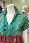 Christina Dress in Batik Fabric - SFH Designs