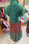 Christina Dress in Batik Fabric - SFH Designs