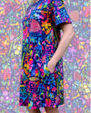 Midnight Garden - May Swing Dress - Lordy Dordie