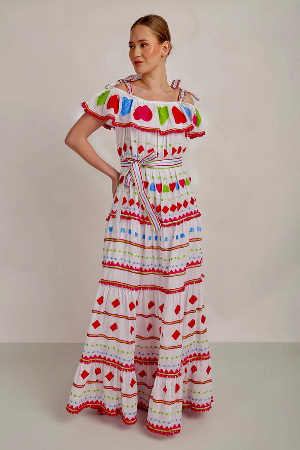 Hati Angel Off Shoulder Dress - Anannasa