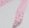 Bejewelled Diamond Velvet Pink Bow