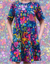Midnight Garden - May Swing Dress - Lordy Dordie