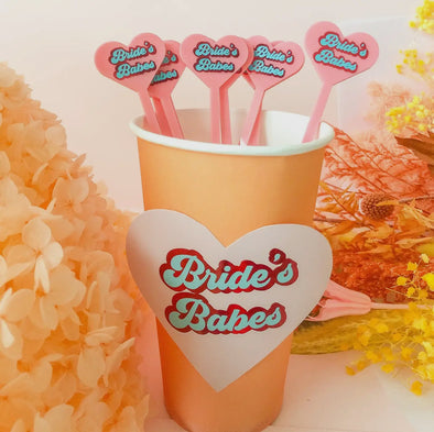 Brides Babes Drink Stirrers 8pk