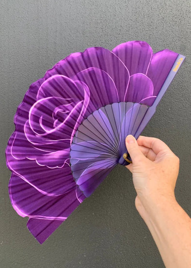 Wisteria Rose Fan - Sista & Co