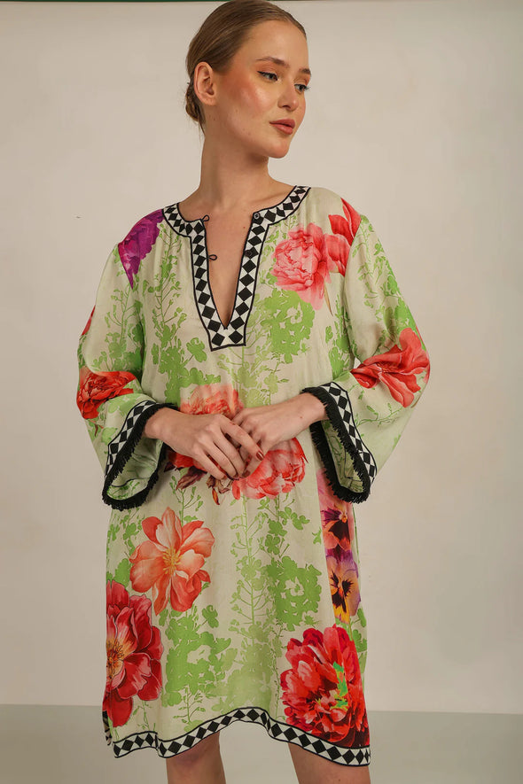 Chloe Tunic Shift Dress - Anannasa