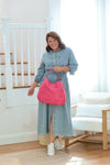 Sara Hot Pink Handbag - Liv & Milly