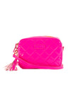 Sally Crossbody Handbag - Patent Neon Pink - Liv & Milly