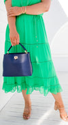 Sylvie Large - Navy Handbag by Liv&Milly