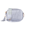 Sally - Silver Crossbody Bag by Liv&Milly