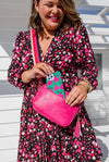 Sally - Pink Crossbody Bag by Liv&Milly