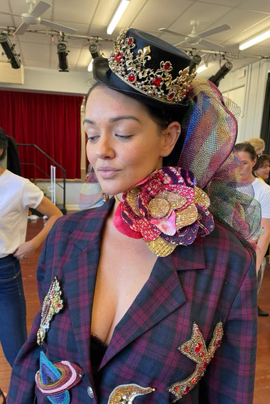 Vivian Westwood Corsage #5 by Flora Fascinata Millinery