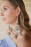 Vogue Silver Shoulder Grazing - Imperial Empress Earring Collection