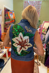 Butterfly Blossom Custom Made Sleeveless Jacket