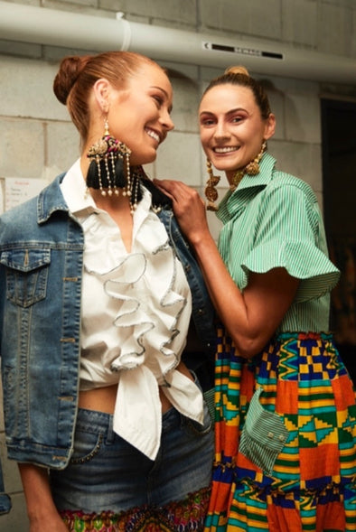 Black - Colour is Joy Earrings Collection