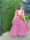 Dorothy Bow Dress in Red Gingham - Custom design by SFH