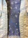 No.5 Vintage Sleeveless Light Blue Denim Jacket