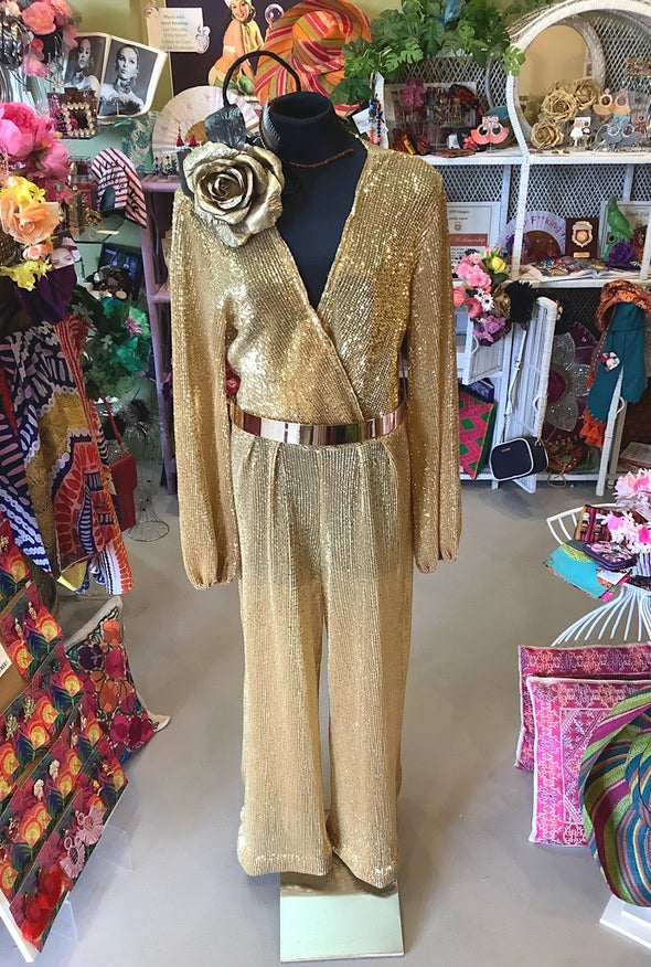 ABBA Gold Jumpsuit - SFH Designs Original