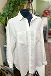 Classic White Linen Shirt