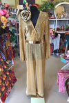 ABBA Gold Jumpsuit - SFH Designs Original