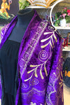 Paradiso Suzani Coat in Violet