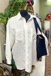 Classic White Linen Shirt