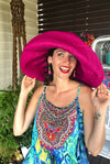 Made in Madagascar Hat -Hot Pink