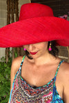 Made in Madagascar Hat - Ruby Red