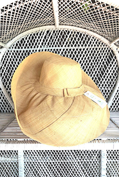 Made in Madagascar - French Natural Large Hat