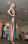 Harry Styles Sequinned Jumpsuit in Rainbow Sparkles Sequins