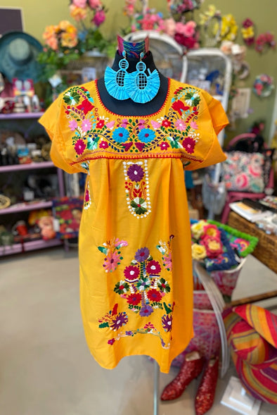 Mexican Bohemian Dress - Mango