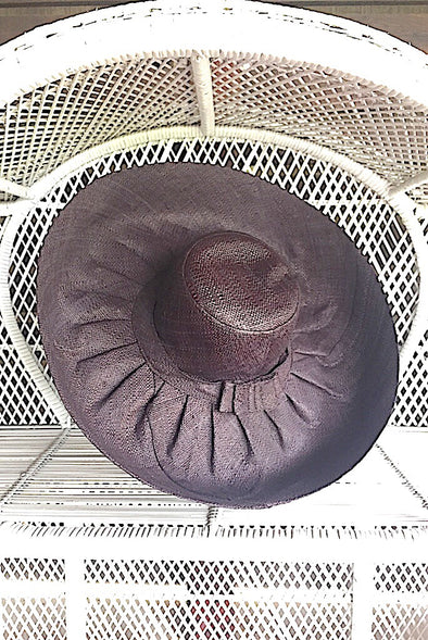 Made in Madagascar Large Hat - Boudoir Black