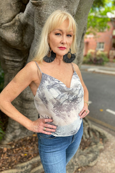 Slinky Top - India Rose - SFH Designs