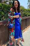 Slinky Dress in Electric Blue - SFH Designs Original