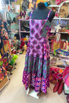 Dorothy Dress in Ankara Fabric - Purples - Custom design by SFH