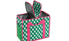 Family Cooler Bag - Green & Raspberry by Sista & Co