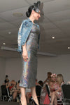Slinky Dress in Silver Sequins - SFH Designs Original