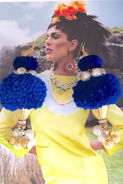 Sacred Valley Poms - Peruvian Poms Earring Collection