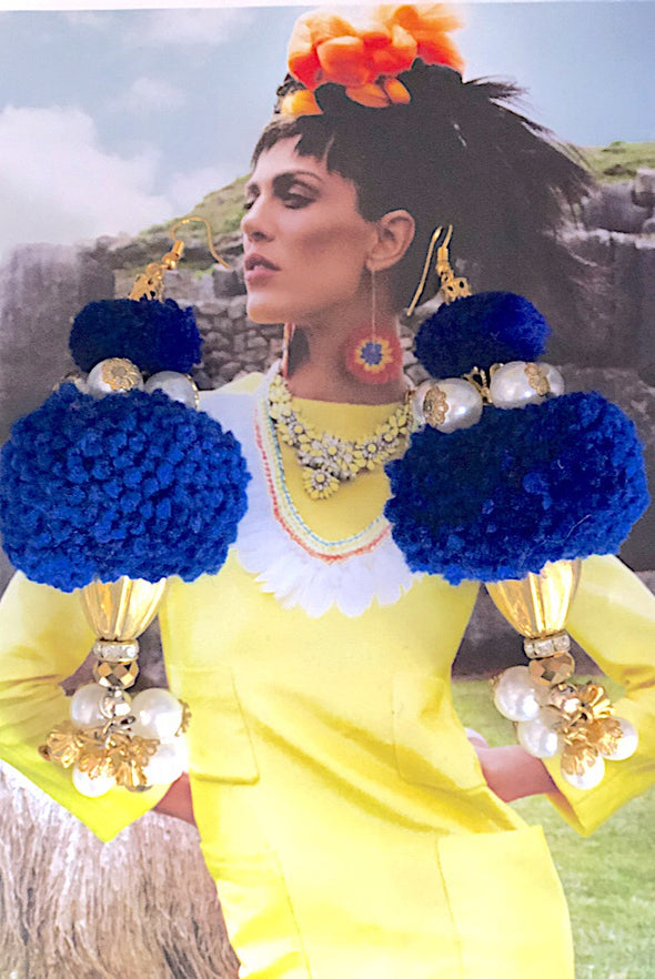 Sacred Valley Poms - Peruvian Poms Earring Collection