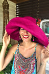 Made in Madagascar Hat -Hot Pink