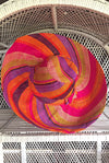 Made in Madagascar Hat - Orange, Purple, Pink & Lime